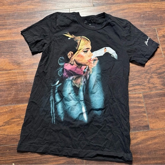 Dua Lipa Future Nostalgia 2022 Tour Graphic T Shirt - Picture 1 of 4